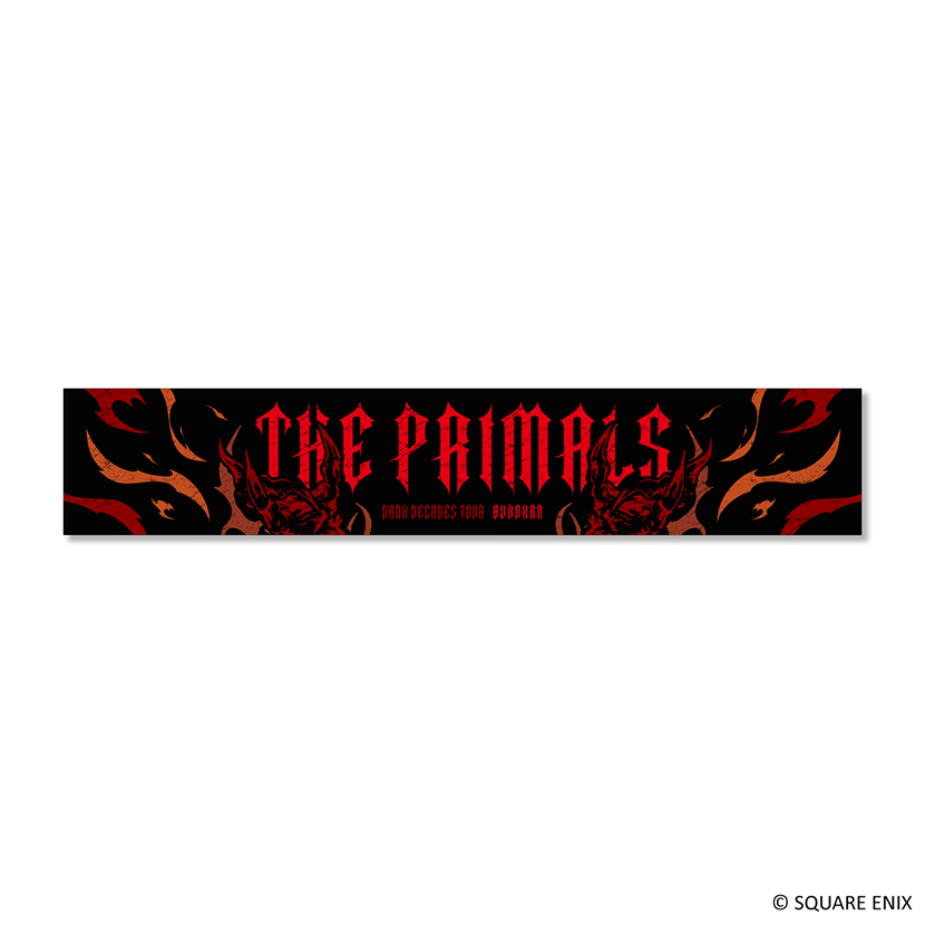 ファイナルファンタジーXIV　THE PRIMALS Dark Decades Tour BUDOKAN　マフラータオル