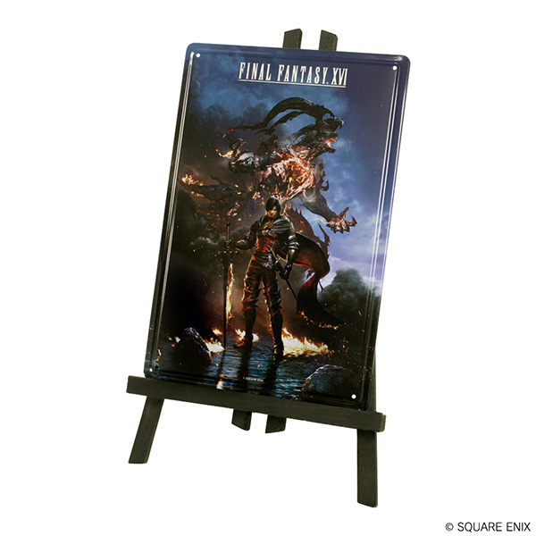 ファイナルファンタジーXVI イーゼル付きメタルプレート ファイナルファンタジーXVI イーゼル付きメタルプレート