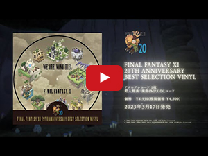 【オフィシャルショップ限定】FINAL FANTASY XI 20TH ANNIVERSARY BEST SELECTION VINYL