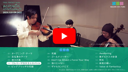 FINAL FANTASY Series ACOUSTIC ARRANGEMENTS