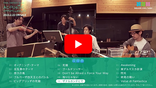 FINAL FANTASY Series ACOUSTIC ARRANGEMENTS