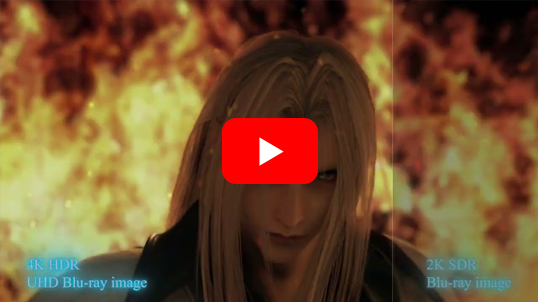FINAL FANTASY VII ADVENT CHILDREN COMPLETE４K HDR REMASTER BOX