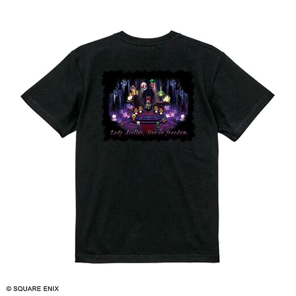アセルス -live in freedom- Tシャツ 【SaGa Design Works アセルス -live in freedom- Tシャツ 【SaGa Design Works