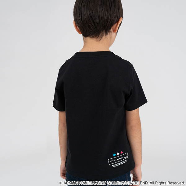 ドラゴンクエスト DQ+g キッズTシャツ スライムドット ドラゴンクエスト DQ+g キッズTシャツ スライムドット
