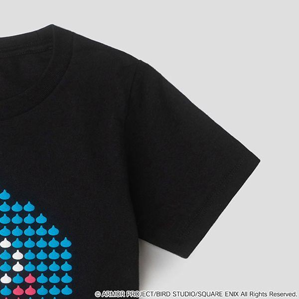 ドラゴンクエスト DQ+g キッズTシャツ スライムドット ドラゴンクエスト DQ+g キッズTシャツ スライムドット