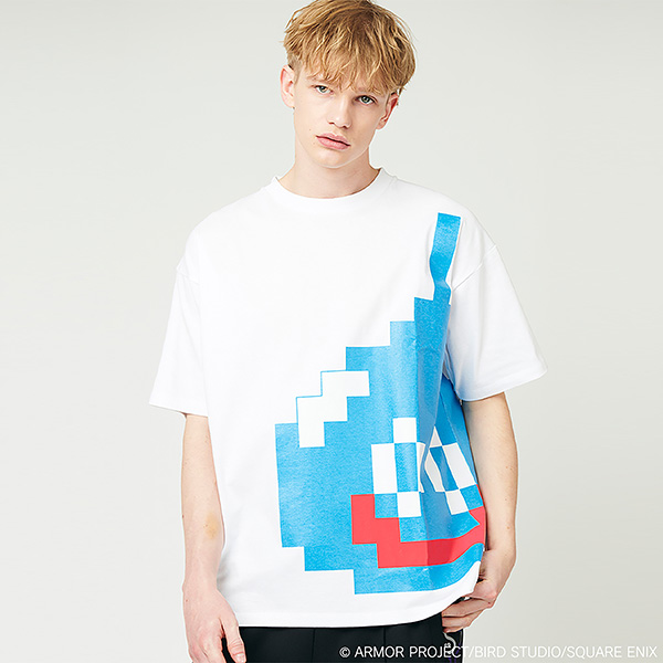 速くおよび自由な DQ+g ドラゴンクエスト Tシャツ スクウェア | つやつやスライム トップス