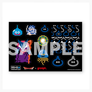 ドラゴンクエスト　DQ+g　キッズTシャツ　つやつやスライム