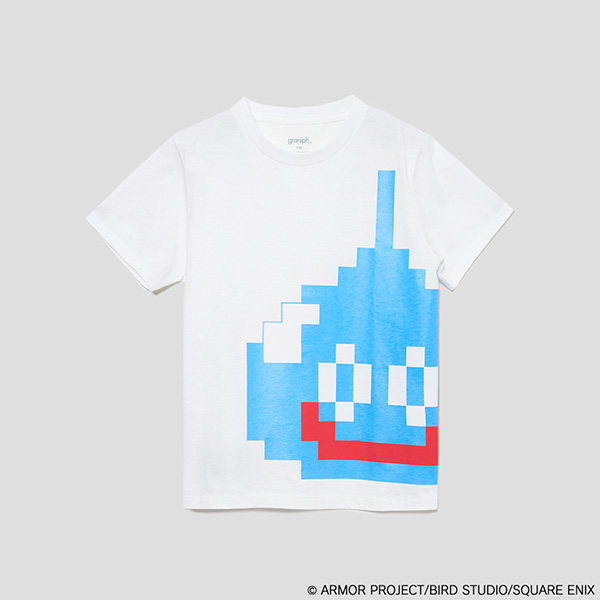 ドラゴンクエスト　DQ+g　キッズTシャツ　つやつやスライム