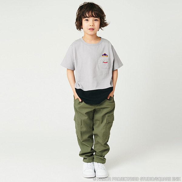 ドラゴンクエスト DQ+g キッズTシャツ メタルキング ドラゴンクエスト DQ+g キッズTシャツ メタルキング
