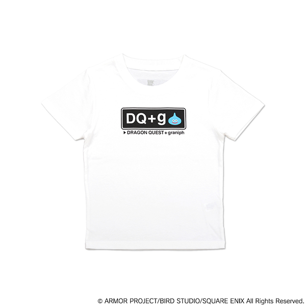 ドラゴンクエスト　DQ+g　キッズTシャツ　DQ+gロゴ