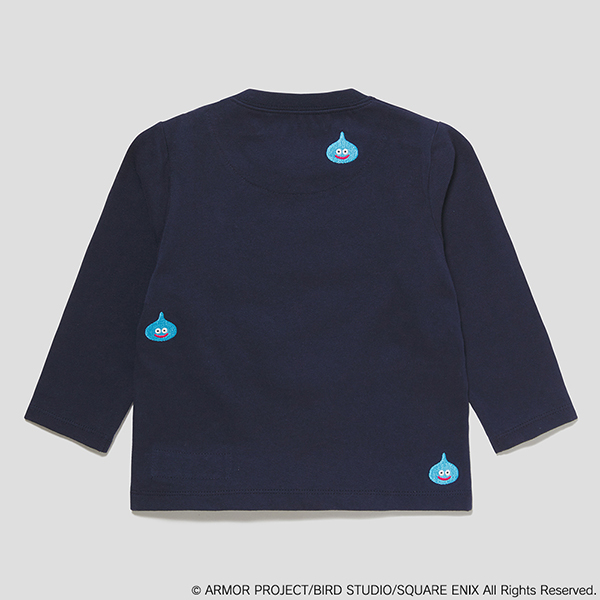 ドラゴンクエスト DQ+g キッズロングスリーブTシャツ キング ドラゴンクエスト DQ+g キッズロングスリーブTシャツ キング