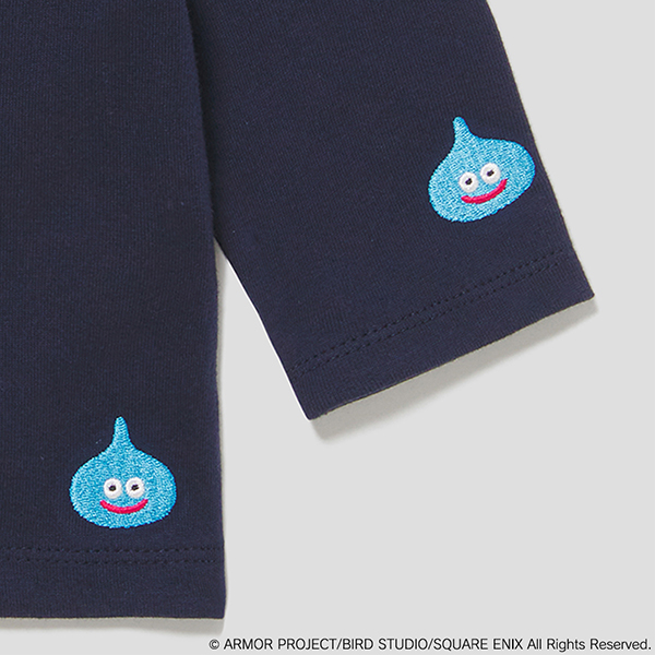 ドラゴンクエスト DQ+g キッズロングスリーブTシャツ キング ドラゴンクエスト DQ+g キッズロングスリーブTシャツ キング