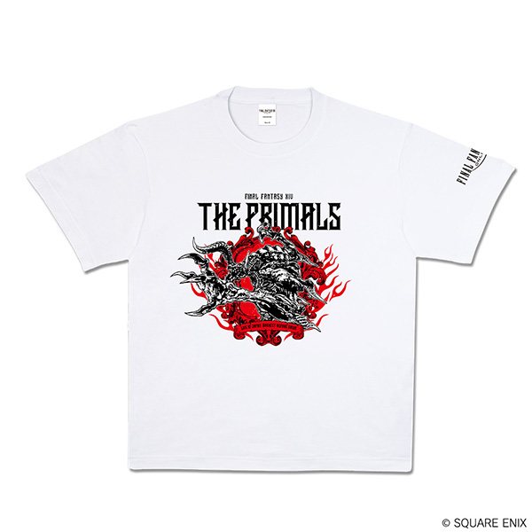 ファイナルファンタジーXIV　THE PRIMALS Live in Japan - Darkest Before Dawn　Tシャツ　＜ホワイト＞