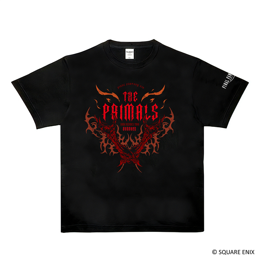 ファイナルファンタジーXIV　THE PRIMALS Dark Decades Tour BUDOKAN　Tシャツ　＜ブラック＞