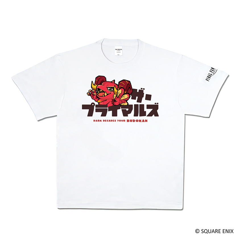 ファイナルファンタジーXIV　THE PRIMALS Dark Decades Tour BUDOKAN　Tシャツ　＜ホワイト＞