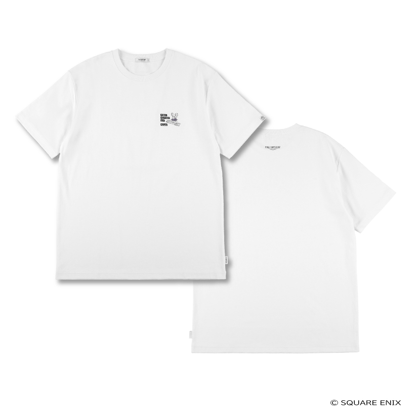 FINAL FANTASY XIV x Lit Baff Apt. - Loporrit DJ Tee White