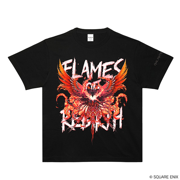ファイナルファンタジーXVI FLAMES OF REBIRTH Tシャツ ファイナルファンタジーXVI FLAMES OF REBIRTH Tシャツ