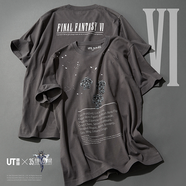 ファイナルファンタジー35周年 UT グラフィックTシャツ ファイナル ...