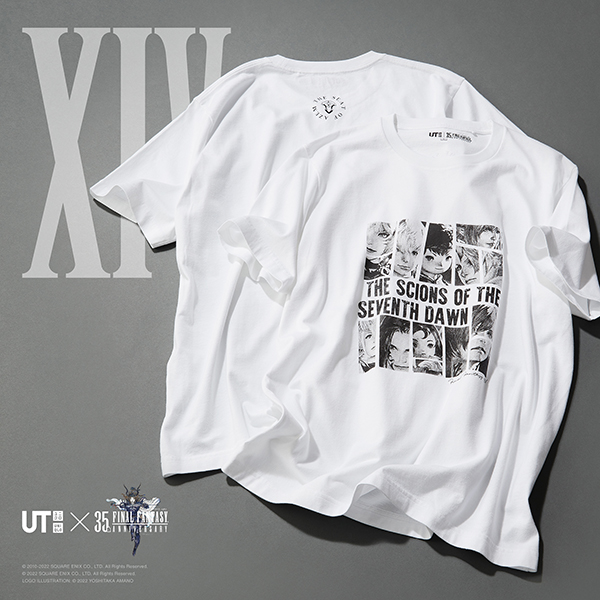 ファイナルファンタジー35周年 UT グラフィックTシャツ ファイナルファンタジーXIV