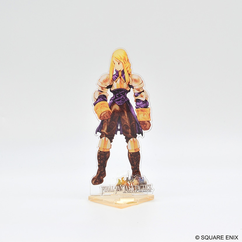 ファイナルファンタジータクティクス　アクリルスタンド　騎士アグリアス・オークス