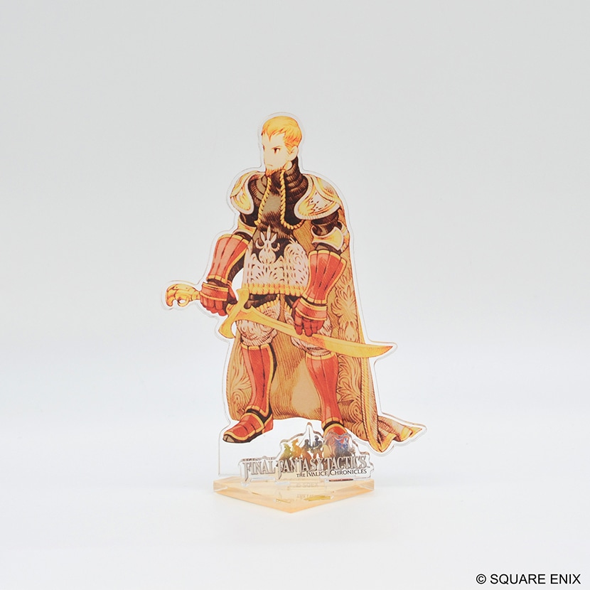 ファイナルファンタジータクティクス　アクリルスタンド　聖将軍ザルバッグ・ベオルブ
