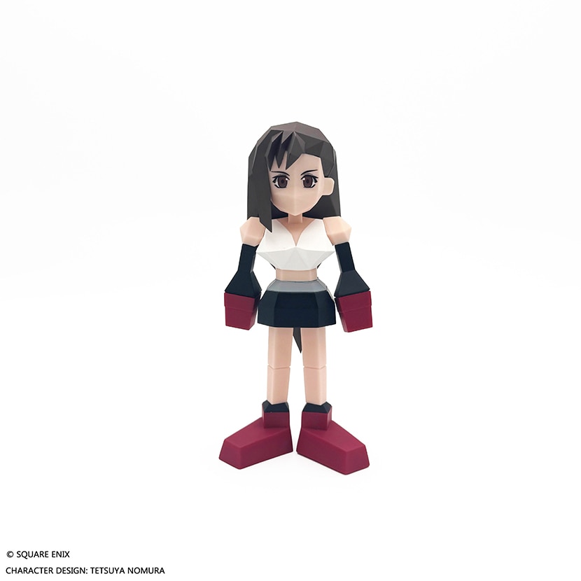 ファイナルファンタジーVII　ポリゴンソフビ　ティファ・ロックハート
